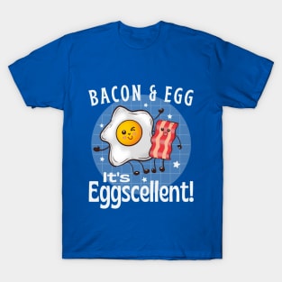 Funny Bacon and Egg Shirt, Unisex breakfast shirt, Funny Breakfast and Cooking Shirt, Gift shirt for Egg and Bacon Lover, Funny Slogan shirt T-Shirt